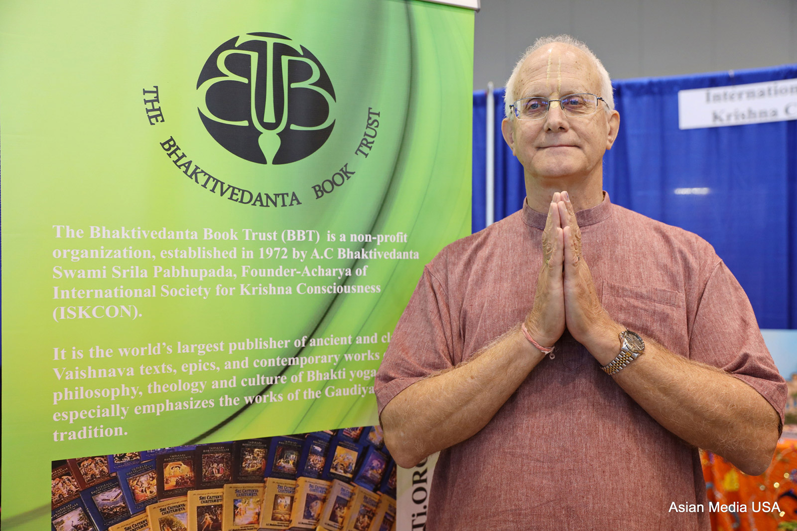 Anuttama Dasa, the Global Director of Communications for the International Society for Krishna Consciousness, “Urged world leaders to take responsibility to bring the change” at Parliament of the World’s Religions.