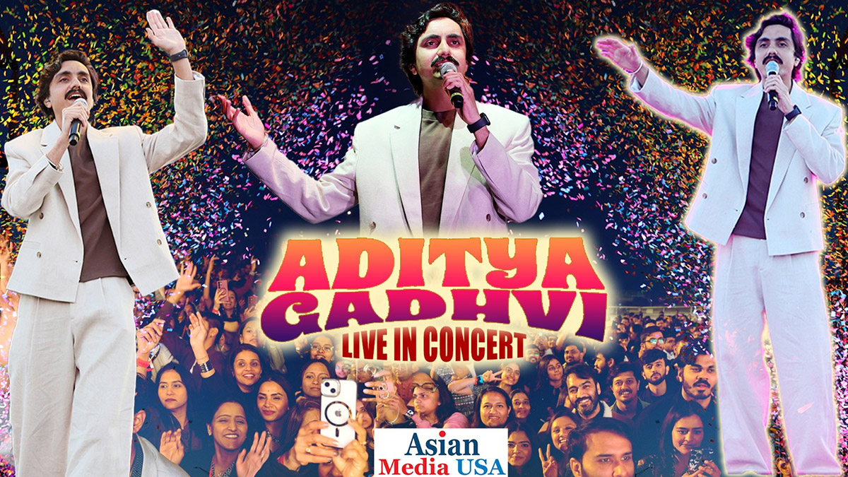 A Night Under the Stars: Aditya Gadhvi’s Historic Open-Air Gujarati Concert Lights up Chicago